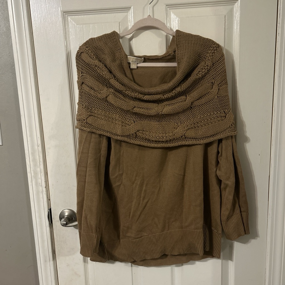 Michael Kors Brown Knit Sweater